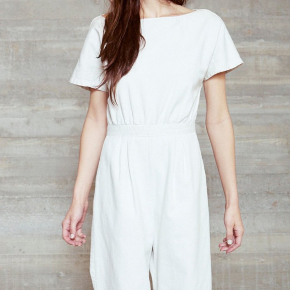 Rachel Comey White Utila Jumpsuit